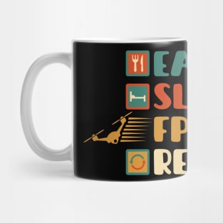 Eat sleep FPV repeat Mug